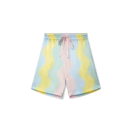 Casa Shell Wave Silk Shorts