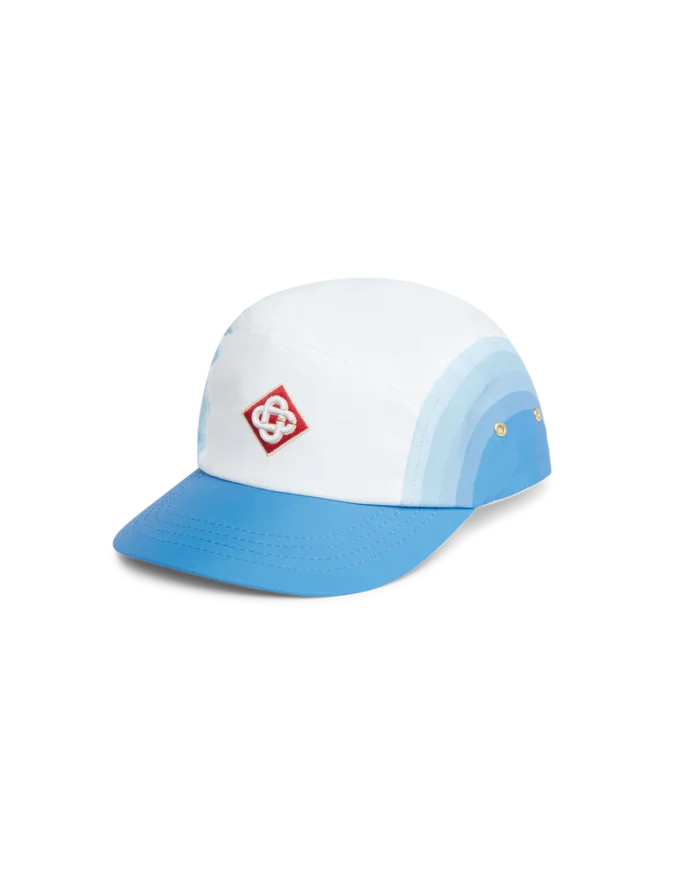 Blue Gradient Monogram Cap