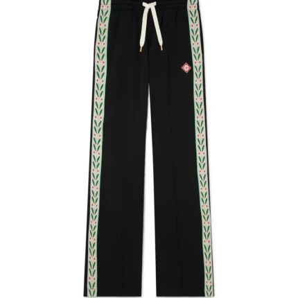 Laurel Panelled Sweatpants Black