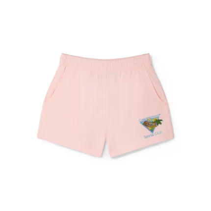 Afro Cubism Tennis Club Sweatshorts pink